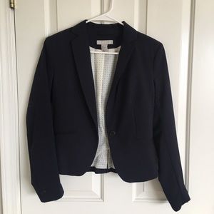 H&M Navy Blue Blazer